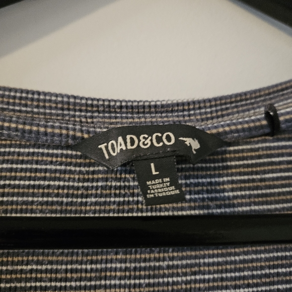 Toad & Co women's Daisy rib ruffle tee - Picture 4 of 10